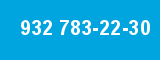 932 783-22-30 932 783-22-30
